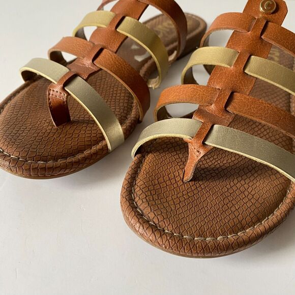 Circus by Sam Edelman Sandals Size 8 Brown Golden - Picture 2 of 7